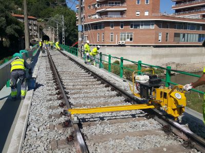 Modernización de la línea Barcelona-Portbou