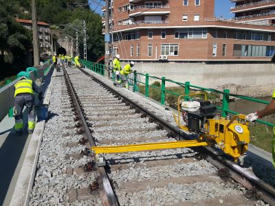 Modernizaci�n de la l�nea Barcelona-Portbou