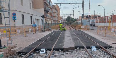 Finalizan obras de renovaci�n de v�a de las L�neas 1 y 3 de Metrovalencia