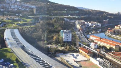 Redacci�n del estudio informativo de la variante ferroviaria del barrio bilba�no de Olabeaga