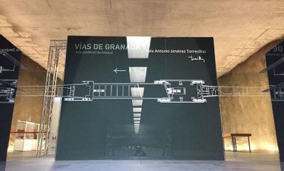 Renovaci�n de la sala multiusos de la estaci�n Alc�zar Genil del metro de Granada