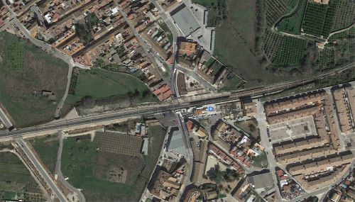Remodelaci�n de la estaci�n de cercan�as de L�Alc�dia de Crespins, en Valencia