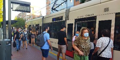 Metrovalencia transport en septiembre un 24,47 por ciento ms viajeros que en 2021
