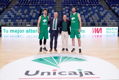 Metro de M�laga patrocinador del Unicaja Baloncesto