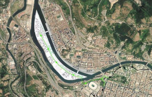 Estudio informativo de la ampliación del tranvía de Bilbao hasta Zorrozaurre
