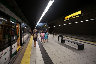 Metro Málaga garantiza el regreso en el suburbano a los asistentes a la Copa Davis