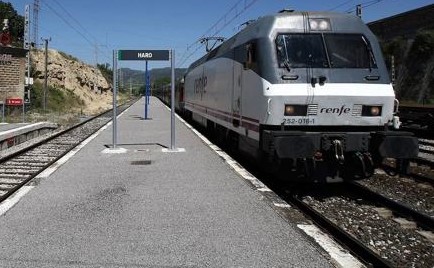 Mejora de la infraestructura ferroviaria a su paso por Haro