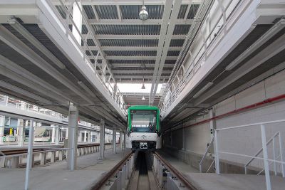 Adjudicado el mantenimiento de trenes y talleres de Metro de Granada 