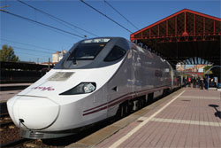 Renfe gana tiempo en la relacin Madrid-Asturias al aumentar la velocidad comercial de los trenes Alvia
