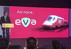 Renfe lanza el EVA, un nuevo concepto de Smart Train de alta velocidad