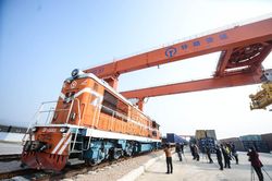El primer tren directo mercante de China a Madrid llegará en tres semanas