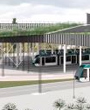 Se inicia la construcción de la cubierta vegetal en las cocheras del metro de Granada