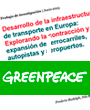Greenpeace analiza la evolución de la infraestructura ferroviaria europea