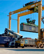 Crece el tr�fico ferroviario en el puerto de Valencia de enero a julio de 2026