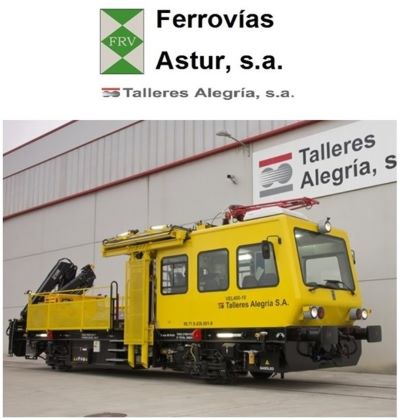 VEL-400 Track car for track and catenary maintenance