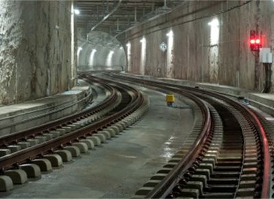 Construction of the Lasarte-Hendaya Line. Loiola-Herrera Section