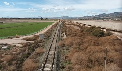 Mediterranean Corridor of High Speed Line Murcia-Almería tranche. Totana-Totana-Section. Civil works.
