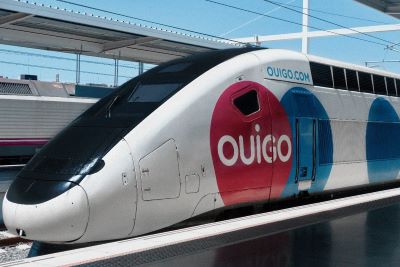 New high-speed train route between Barcelona and Seville, with stops in Zaragoza and C�rdoba