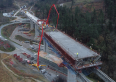 Construction of the Bergara Junction, the convergence point of the three high speed rail branches from Bilbao, San Sebasti�n, and Vitoria