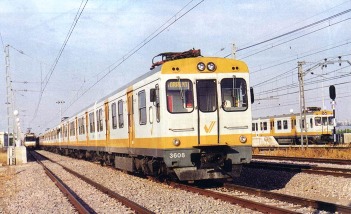 Metrovalencia. Trenes fuera de circulación: Babcok Wilcox: Tren eléctrico que circuló en FGV entre 1-1-87 y 2008