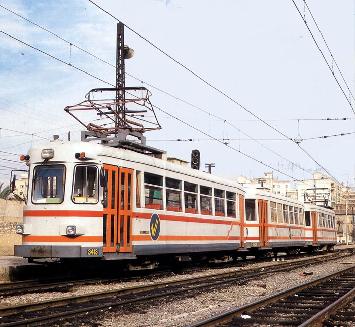 Metrovalencia. Trenes fuera de circulación: Belga: Tren eléctrico que circuló en FGV entre 1-1-87 y 1990