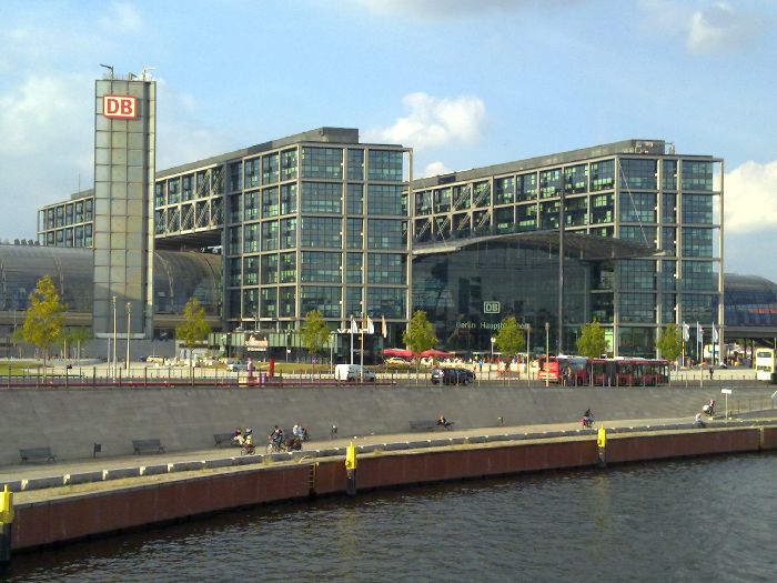 Vista panorámica de la terminal central de Hauptbahnhof