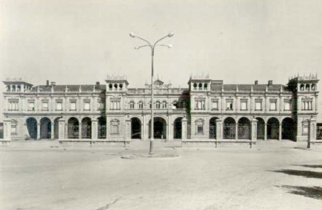 Vista de la nueva estación recién inaugurada. Colección José Manuel Chamorro.