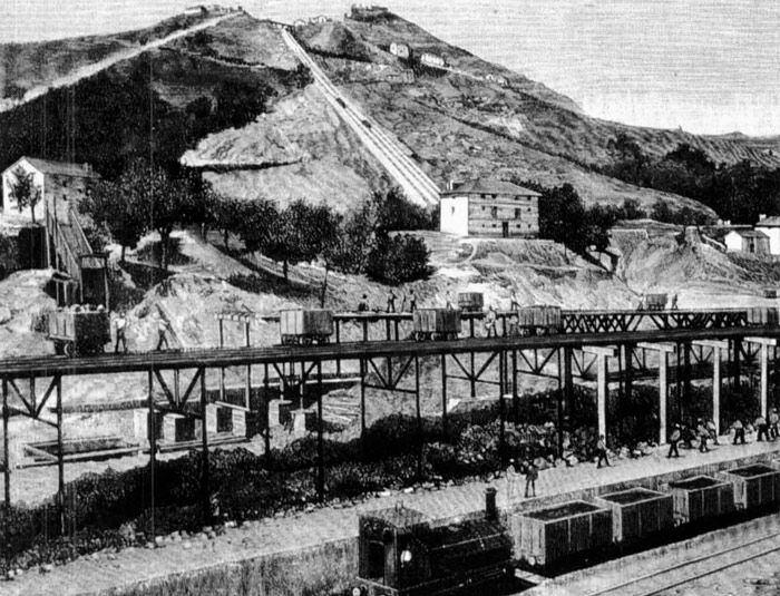 Exposición y libro sobre la historia de la minería vizcaína y sus ferrocarriles.