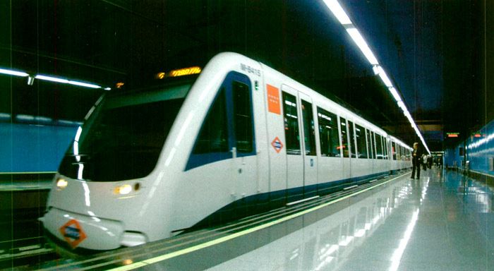 Serie 8000 de Metro de Madrid.