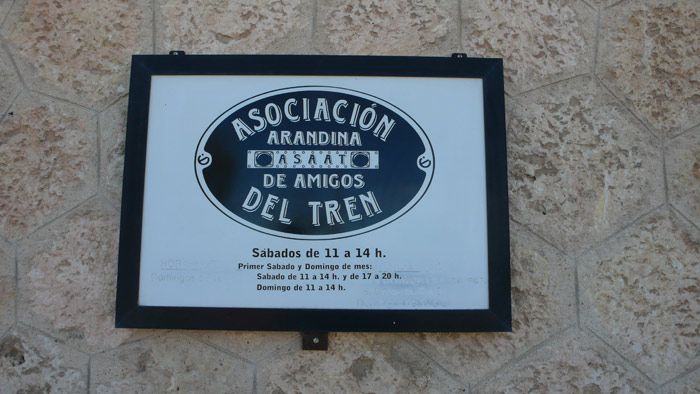 El museo lo gestiona la Asociación Arandina de Amigos del Ferrocarril.
