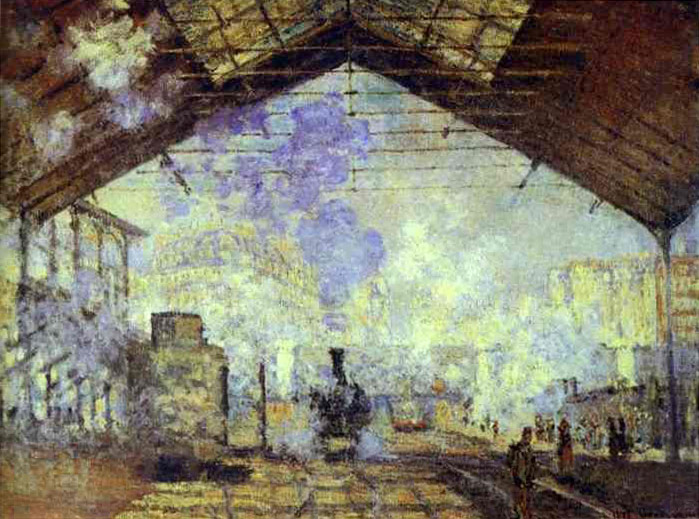 Claude Monet, “Gare de St Lazare”