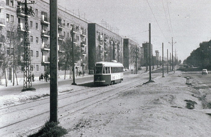 Imagen de la calle García Noblejas en 1970.